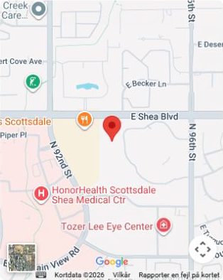 Map: North America HQ, 9375 E Shea Blvd #100, Arizona, USA