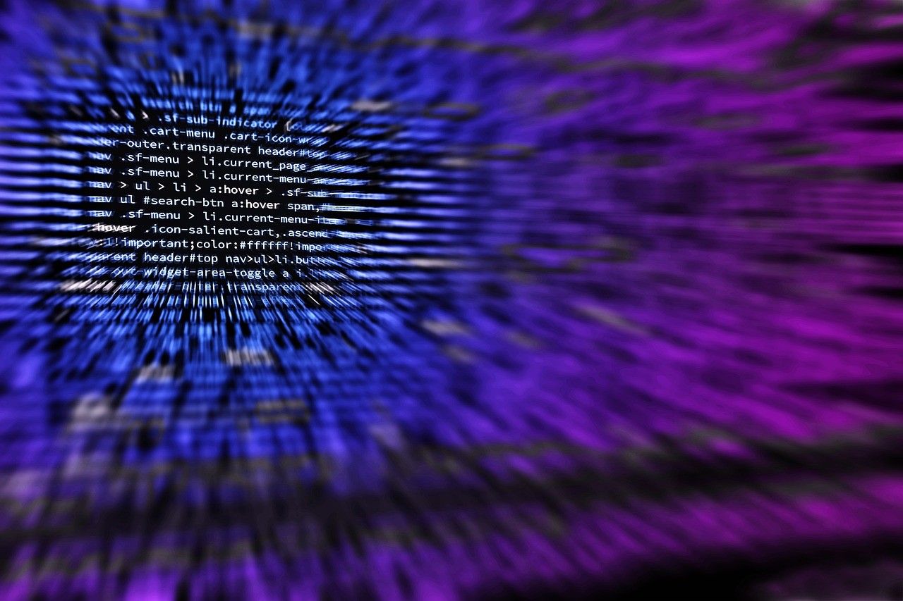 An abstract visualisation of a coding language